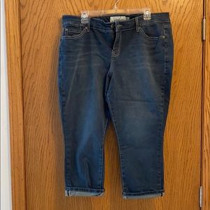 Torrid Skinny Crop Denim Pants